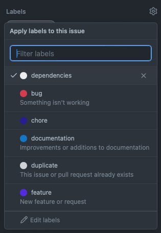 labels